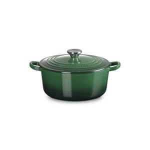 Le Creuset Classic Cast Iron Round Casserole 22cm Juniper
